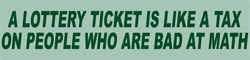 Virtual sticker from FroodyStuff.com: Lottery Ticket